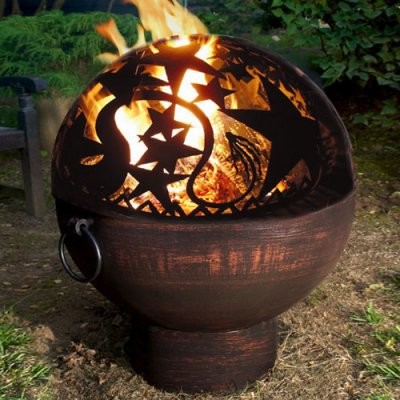 Good Directions 26 in. Fire Bowl with Orion Fire Dome