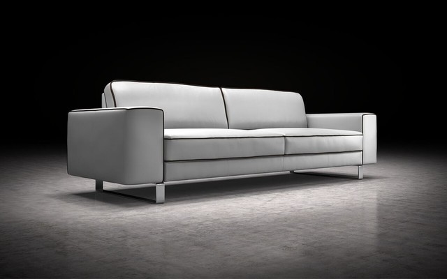 Modloft Waverly Sofa Soft Snow With Fendi