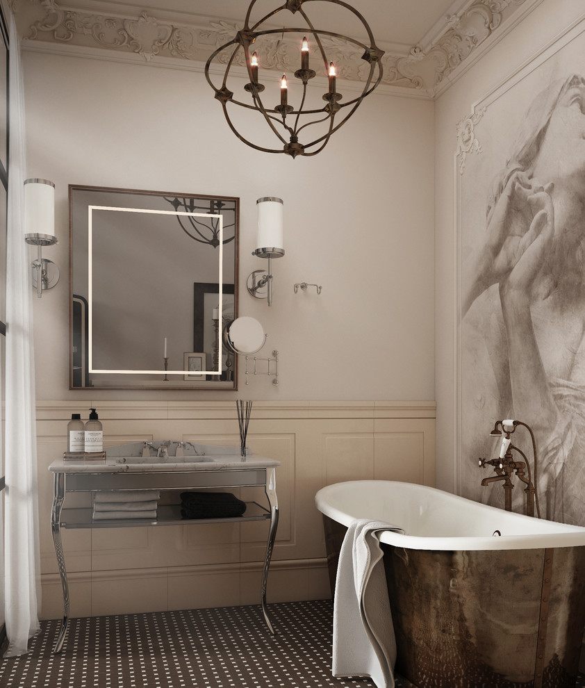 Спальня и Ванная комната с французским шиком