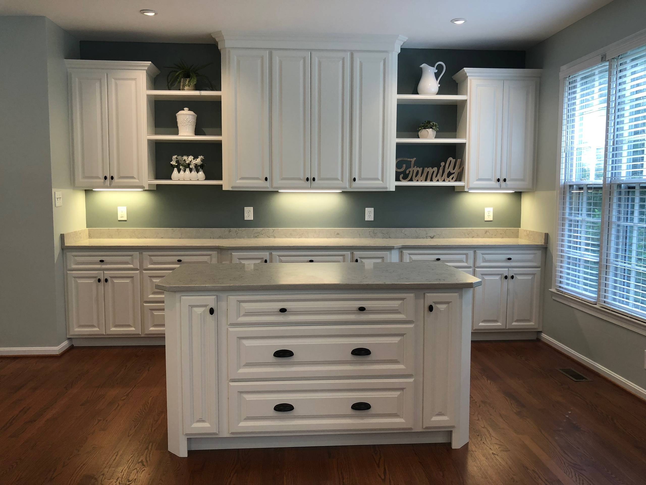 White Kitchen Cabinets Remodel