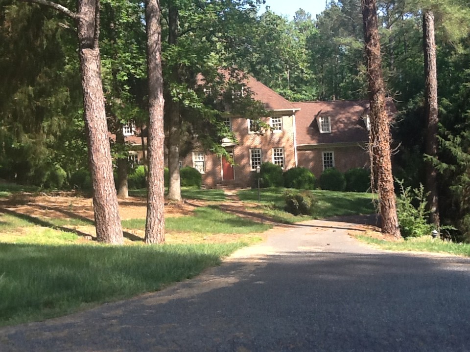 Homes built around Chapel Hill, North Carolina