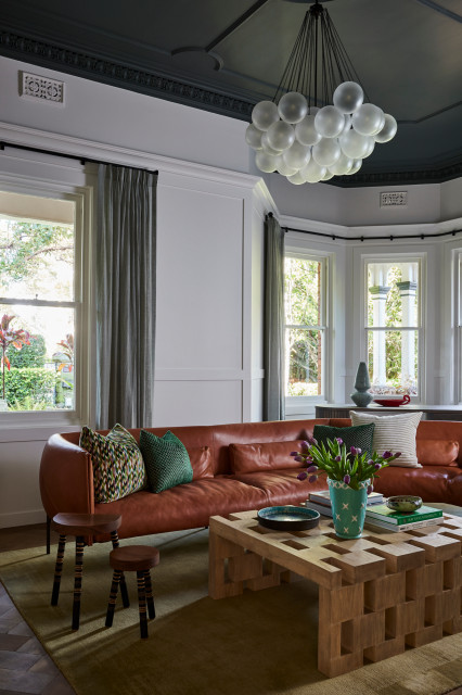 Mosman Residence contemporary-living-room
