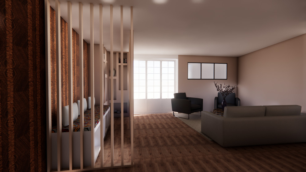 STE GENEVIEVE - Projet Kati | aménagement salon 22m²