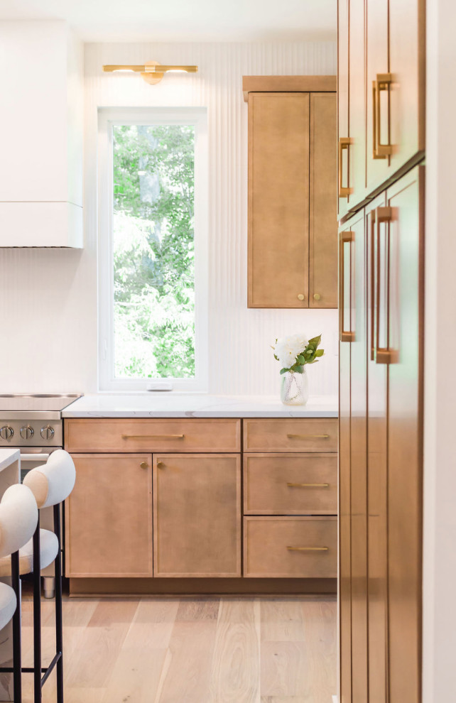 Contemporary Kitchen with Organic Modern Style