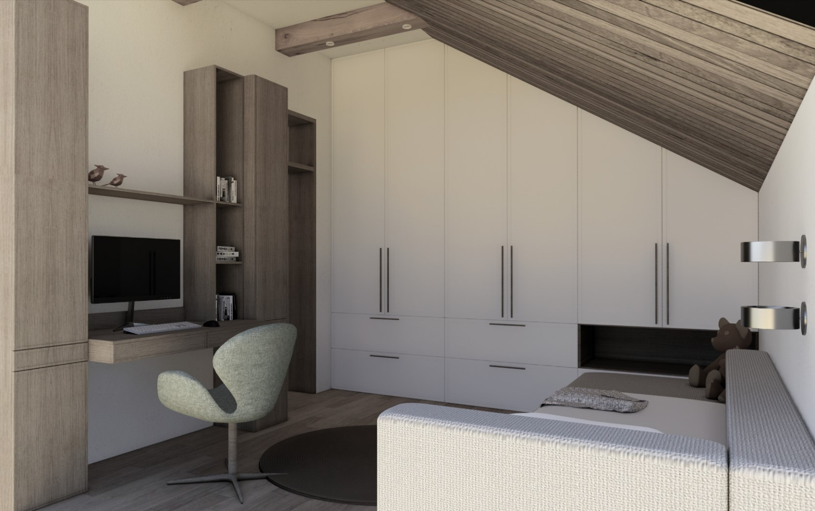 Shades of nature (интерьер)