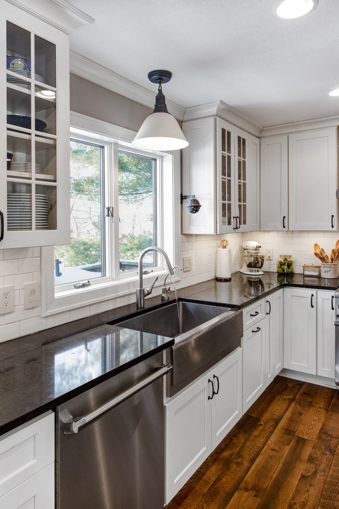 Transitional home design photo in Minneapolis