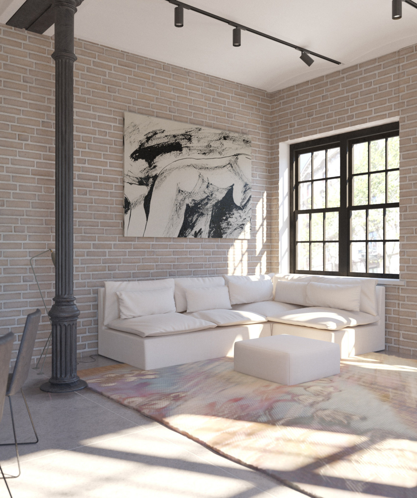 Лофт с оранжереей