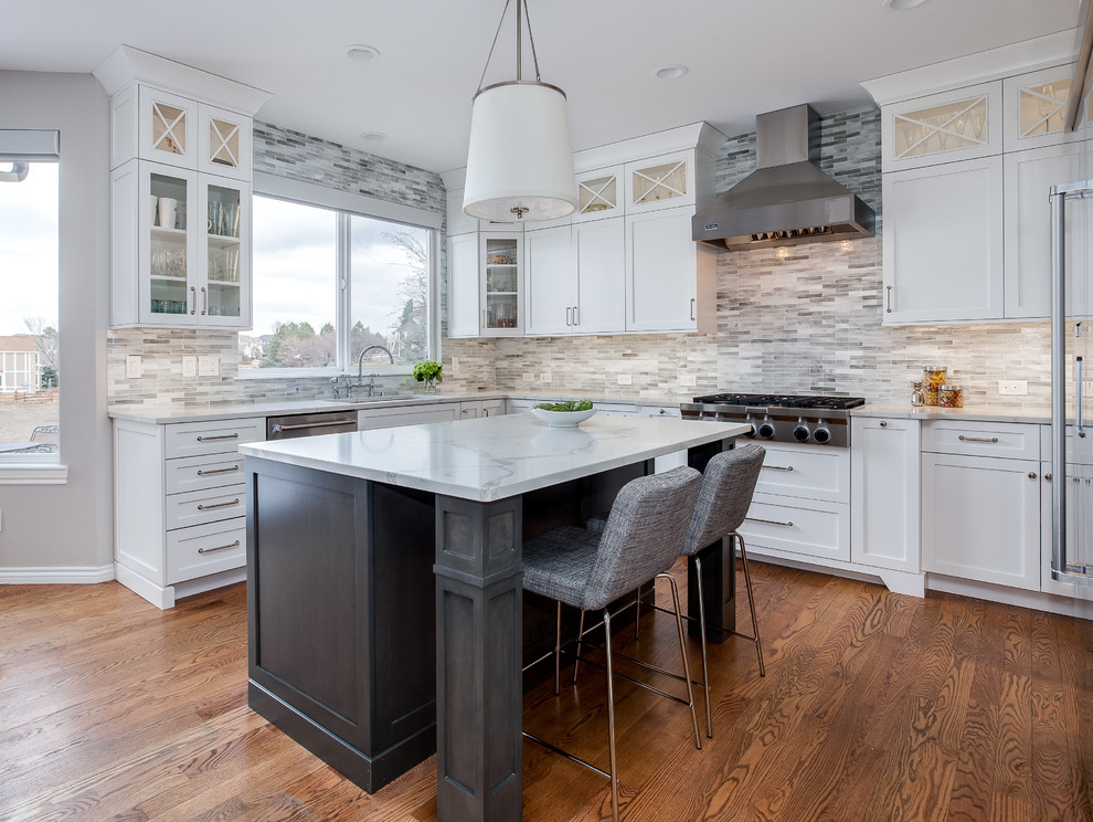 Courtland Place - Transitional - Kitchen - Denver - by ...
