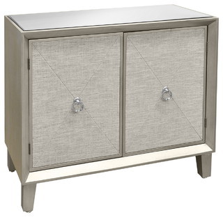 Three Hands Wood Cabinet, 2 Doors