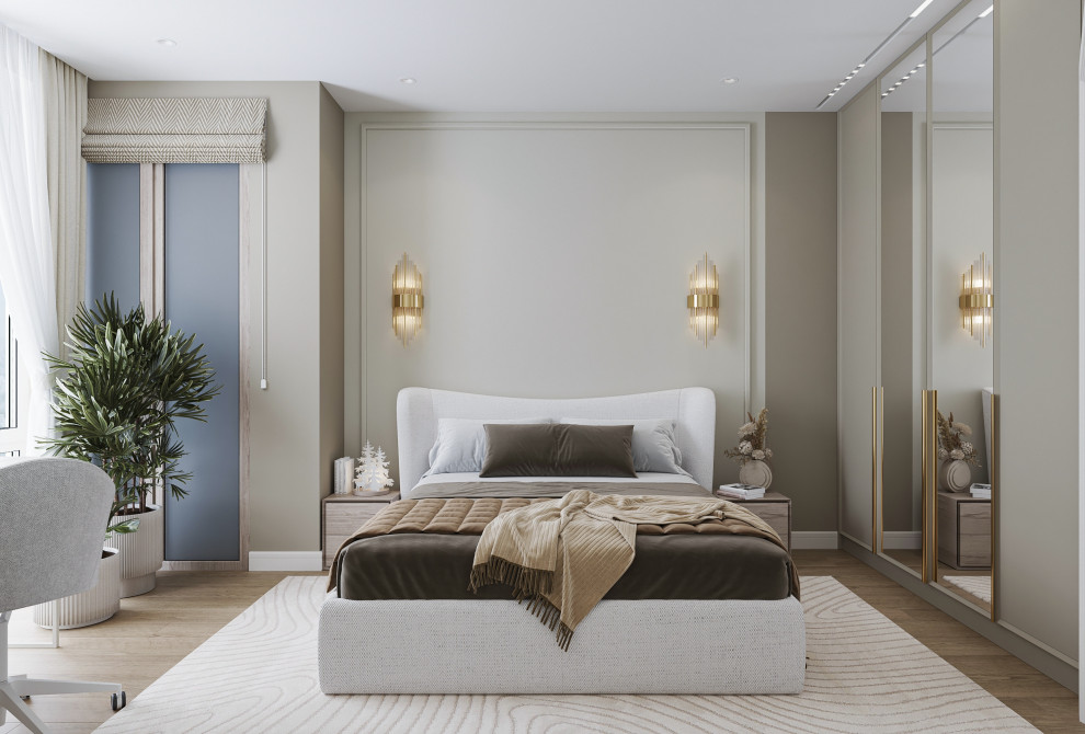 Интерьер в современном стиле в ЖК NOW