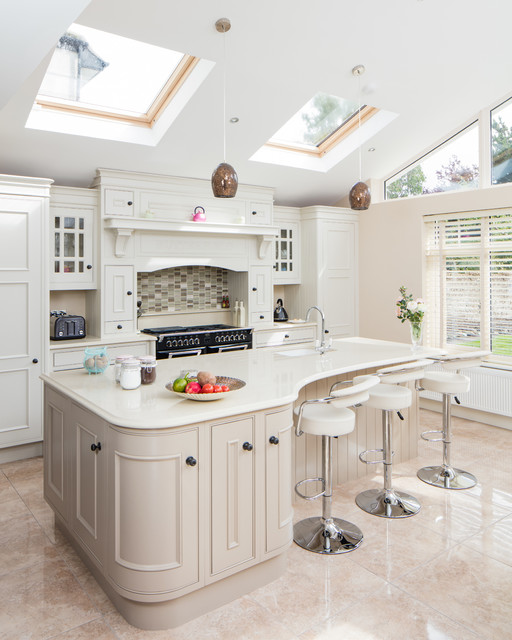 Luxury Royal Collection - Solid Handpainted Inframe Kitchen traditional-kitchen