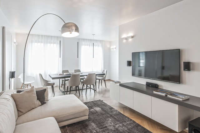 Casa GC contemporary-living-room