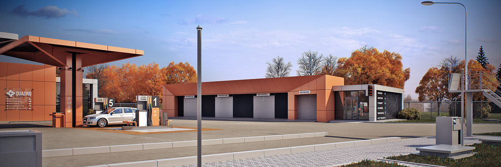 Проект АЗС QUADRO