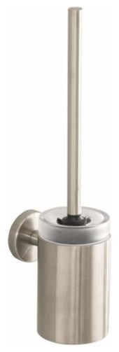 Hansgrohe 40522 S/E Toilet Brush With Holder, Brushed Nickel
