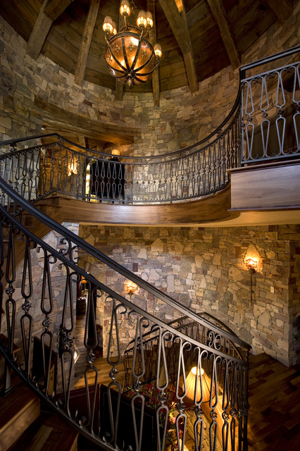 Staircase rustico-escalera
