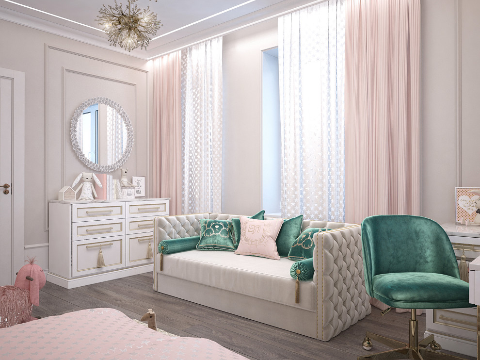 Розовый с изумрудным- неожиданные цветовые решения