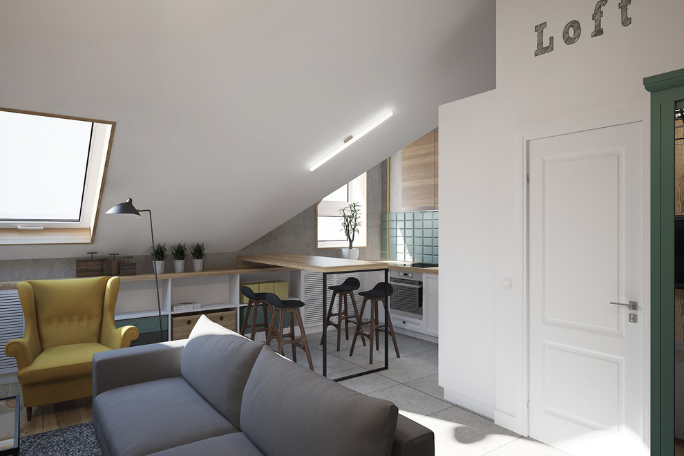 Квартира в лофт-стиле