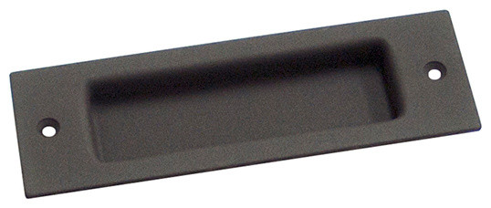 Us Futaba Barn Door Handle Flush 8inh Oil Rubbed Bronze