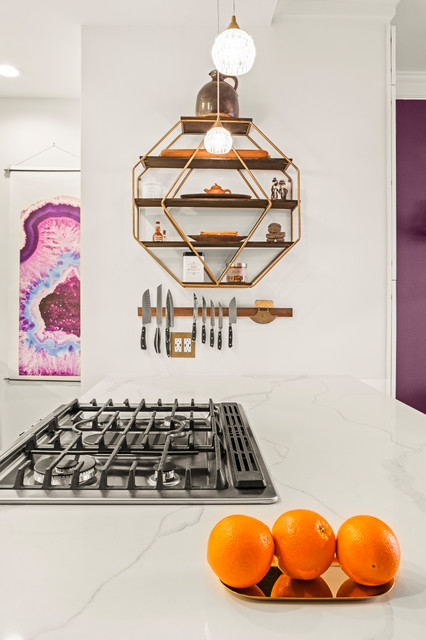 A KITCHEN FIT FOR THE LIGHTS ON BROADWAY (SWEETEN project) contemporary-kitchen