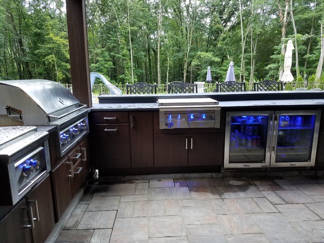 ALL DECKED OUT OUTDOOR KITCHEN - Transitional - New York - by The