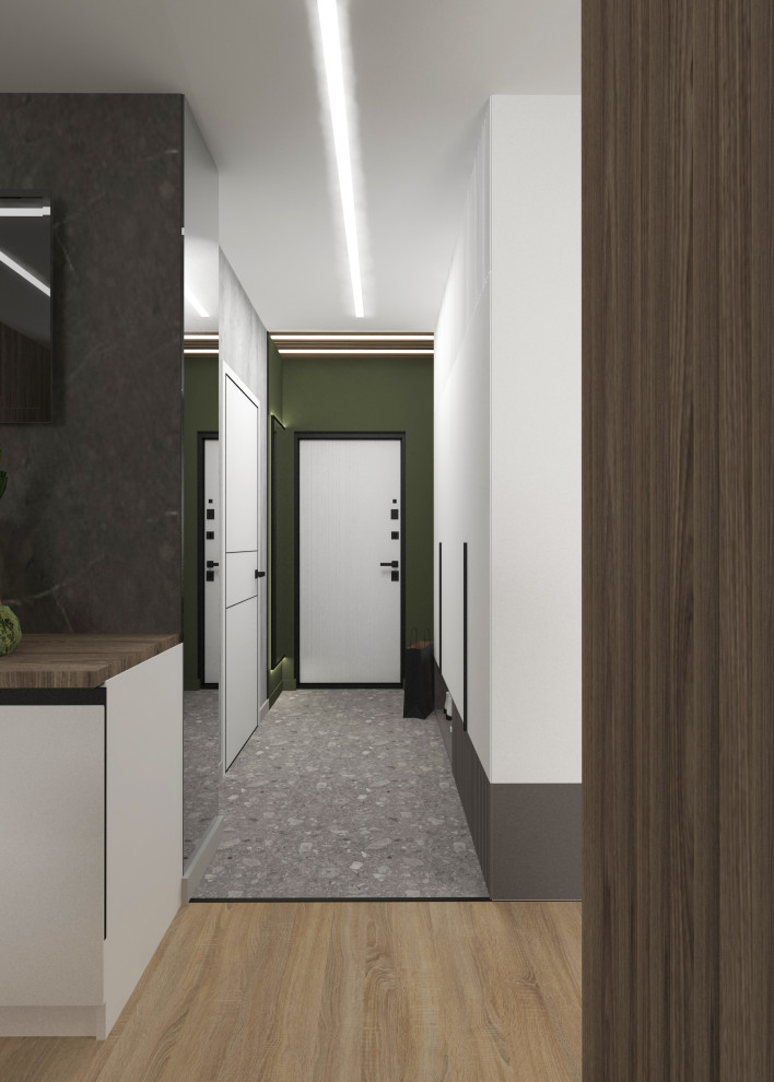 Проект однокомнатной квартиры ЖК Аврора