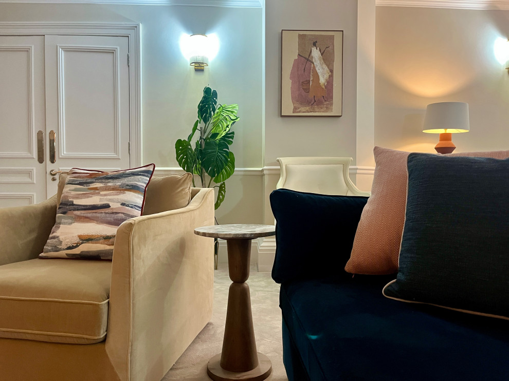 Mayfair Living & Dining Room | Contemporary Elegance
