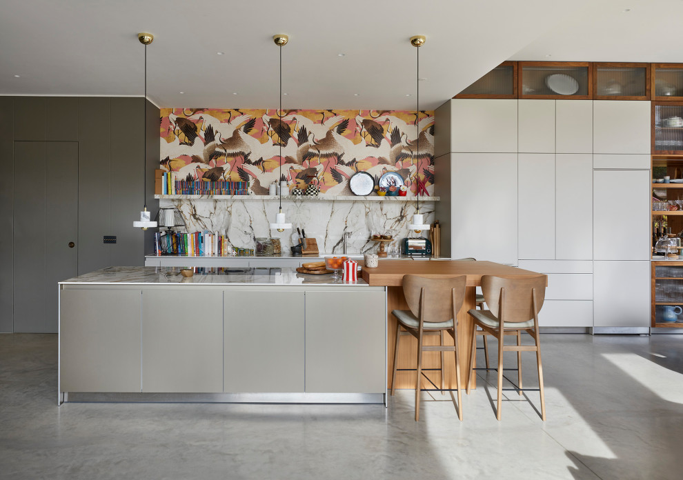 Entertaining Oasis - Contemporary - Kitchen - Oxfordshire - by Kitchen ...