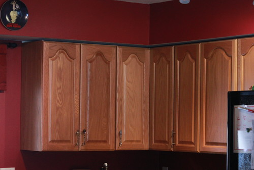  Kitchen cabinet soffit gap 