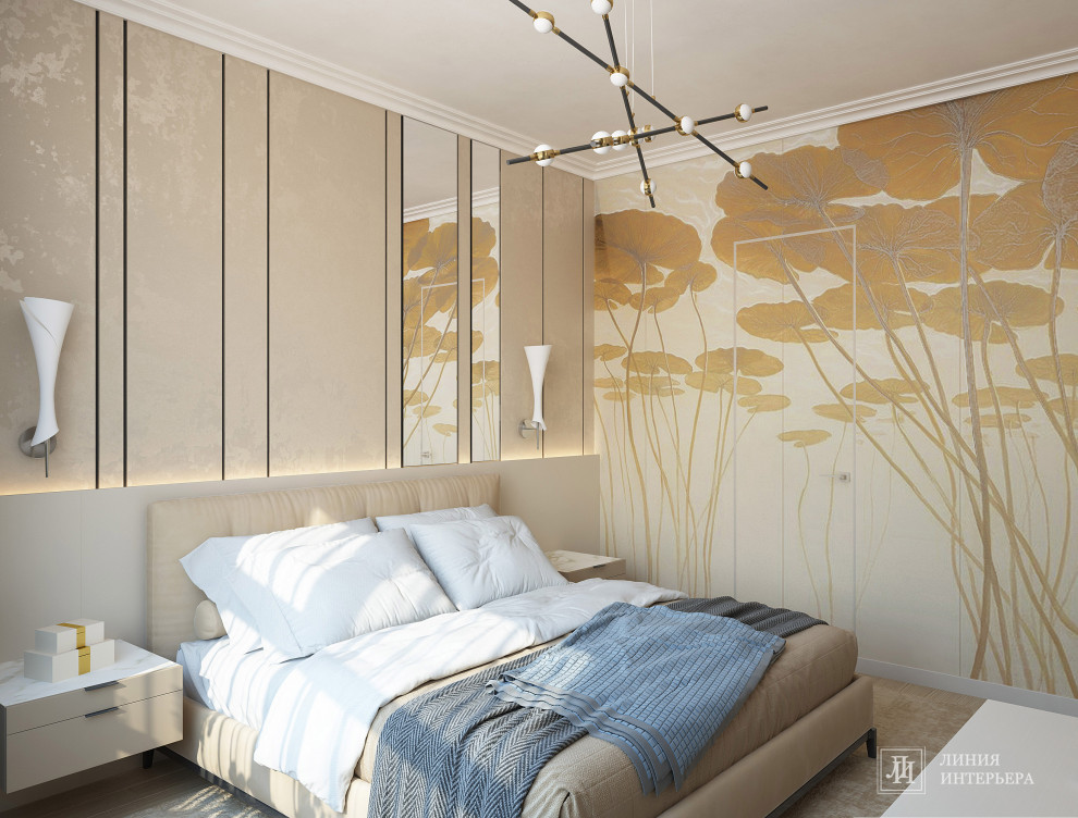 Дизайн интерьера 3-х комнатной квартиры в ЖК Триколор