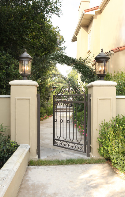 Beverly Hills Manor Exterior - Mediterranean - Landscape - Los Angeles ...