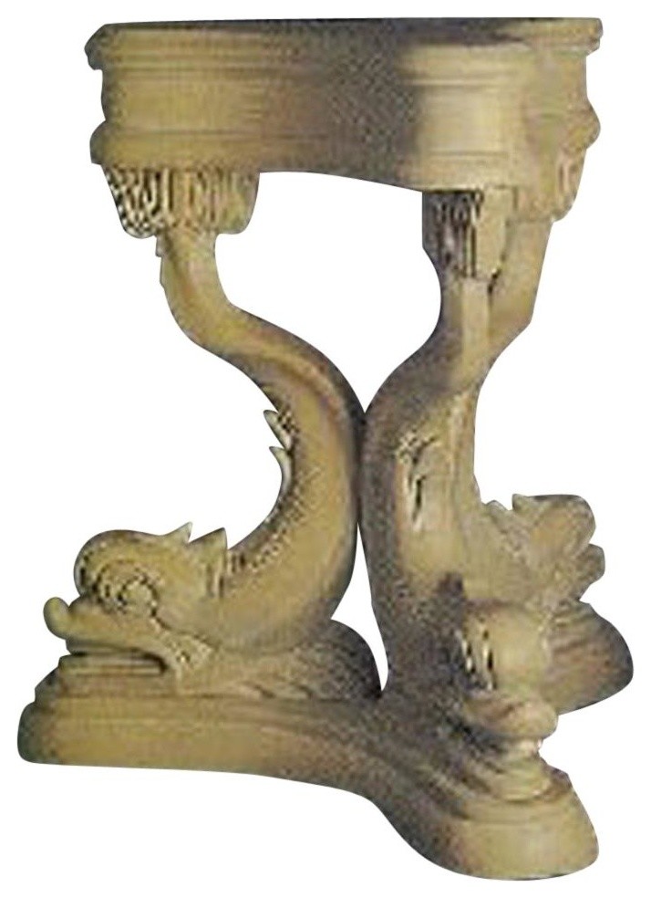 Dolphin Table 29, Architectural Tables & Table Bases Beach Style