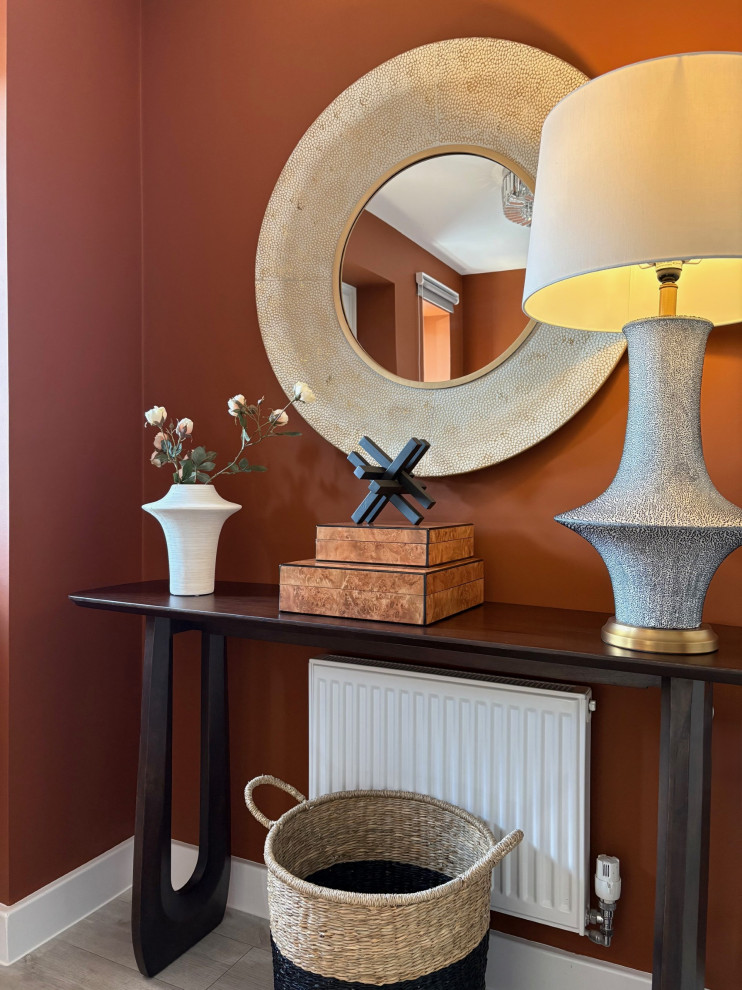 Chocolate wrapped entrance