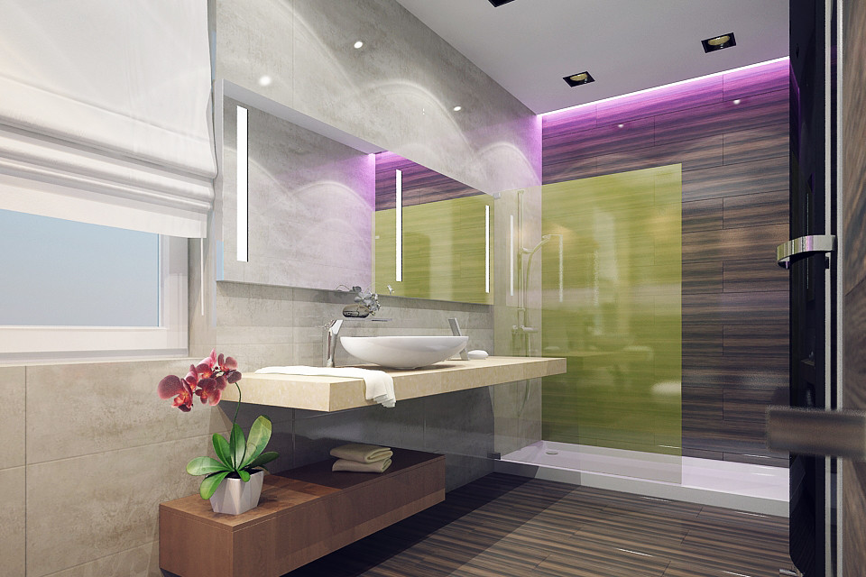 Дизайн интерьера загородного дома, п. Оранжерейка