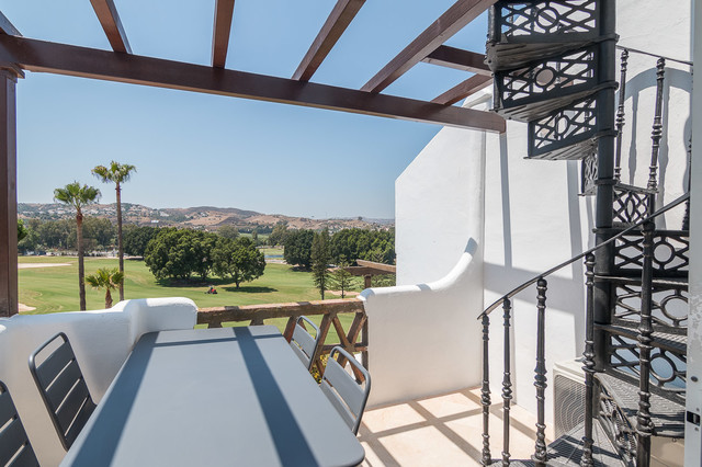 Terrace. Matchroom Golf Mijas - Costa del Sol - Malaga - Spain mediterranean-deck
