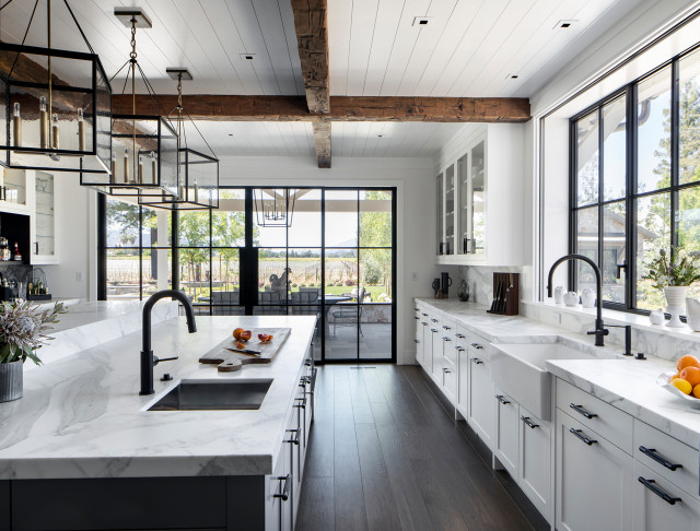 Sunset country-kitchen