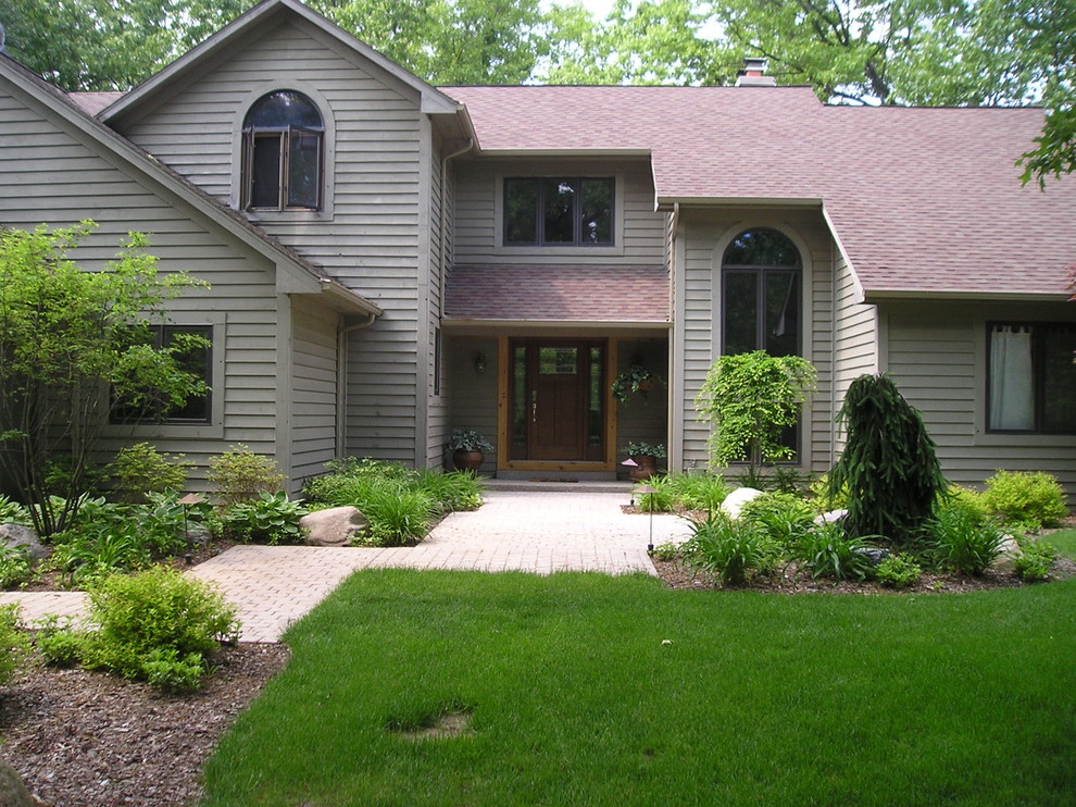 Traditional exterior in Grand Rapids.