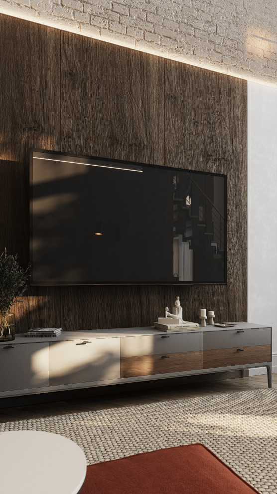 Двухуровневая квартира в жк Онега