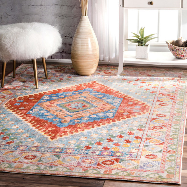 Floral Castle Area Rug - Southwestern - Area Rugs - by nuLOOM