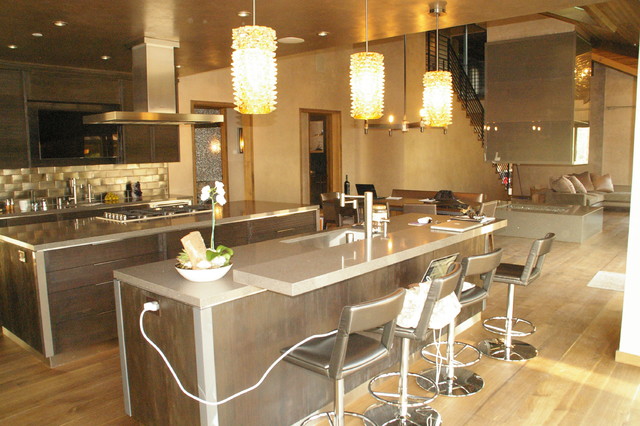 Glendora industrial-kitchen