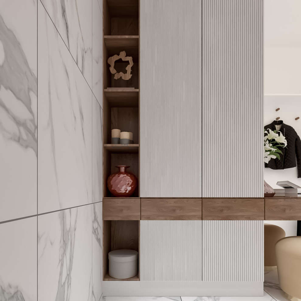 2020. 13. 10. Проект дизайна интерьера квартиры (коридор)