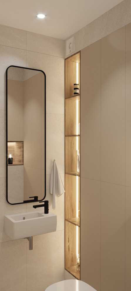 Дизайн-проект квартиры, площадью 56м2 в г. Москва