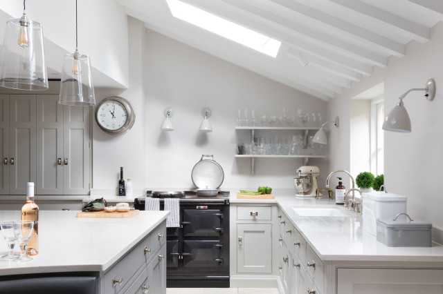 St. Albans Townhouse Project fusion-kitchen