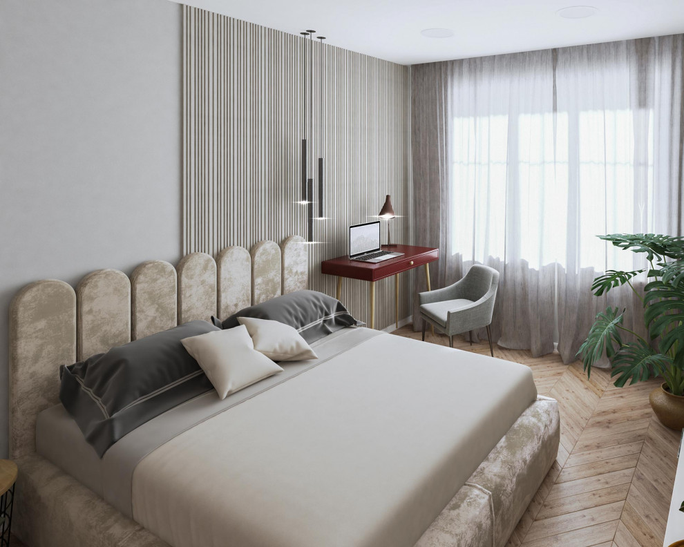 Кровать и рабочий стол