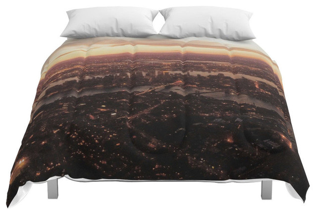 Nyc Comforter Contemporary Comforters And Comforter Sets By