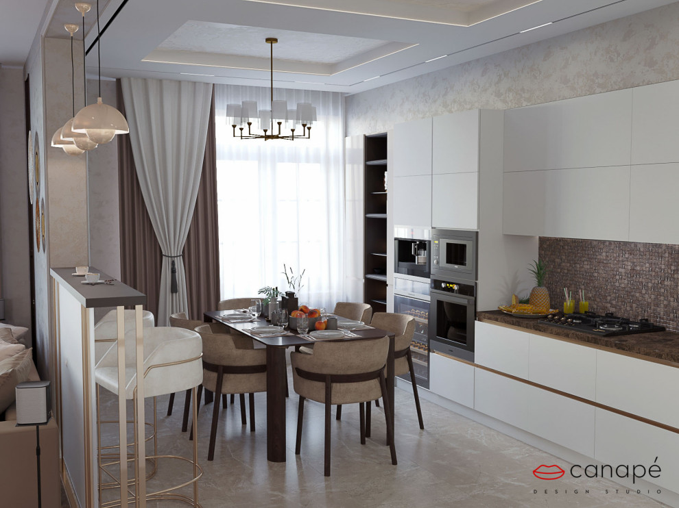 Роскошная квартира в эклетическом стиле