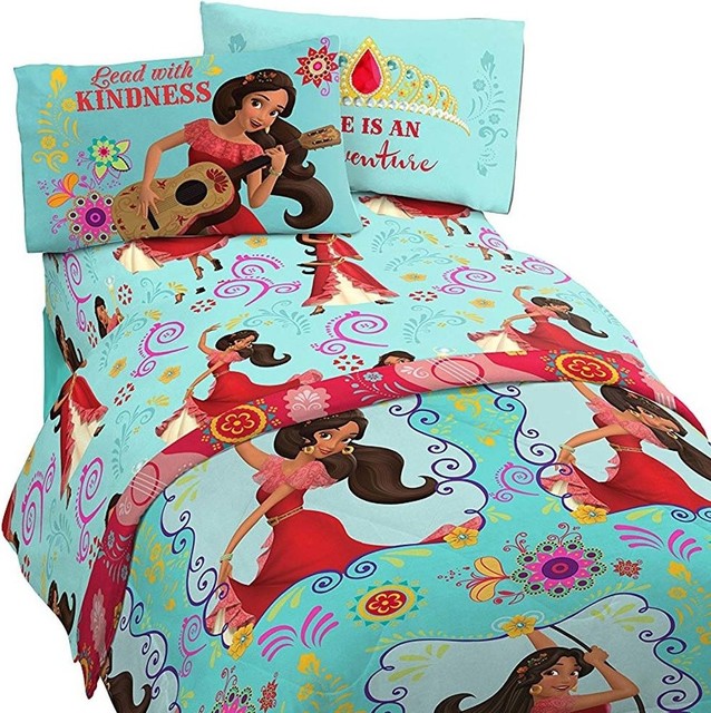 Elena Of Avalor Twin Bedding Flower Power Comforter Sheets Elena Of Avalor Twin Bedding Flower Power Comforter Sheets Contemporary Kids Sets By Ere