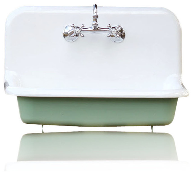 Cast Iron Bathroom Sinks 30" high back farm sink cast iron porcelain kitchen sink package Cast Iron Bathroom Sinks 30" high back farm sink cast iron porcelain kitchen sink package
