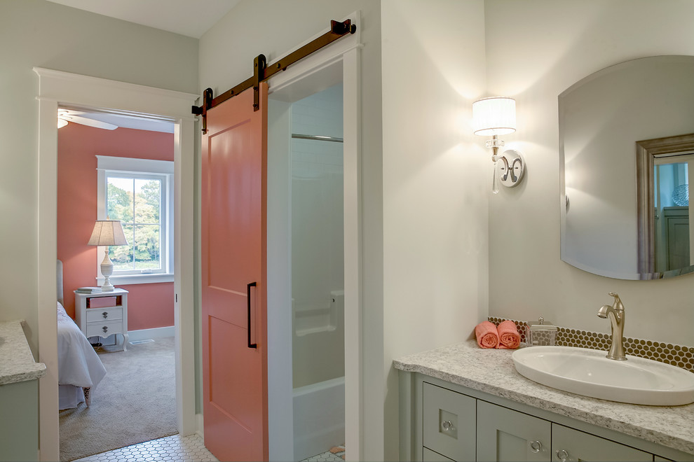 Bathroom - transitional bathroom idea in Grand Rapids