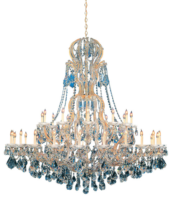 Crystorama 4460-GD-CL-MWP Chandelier