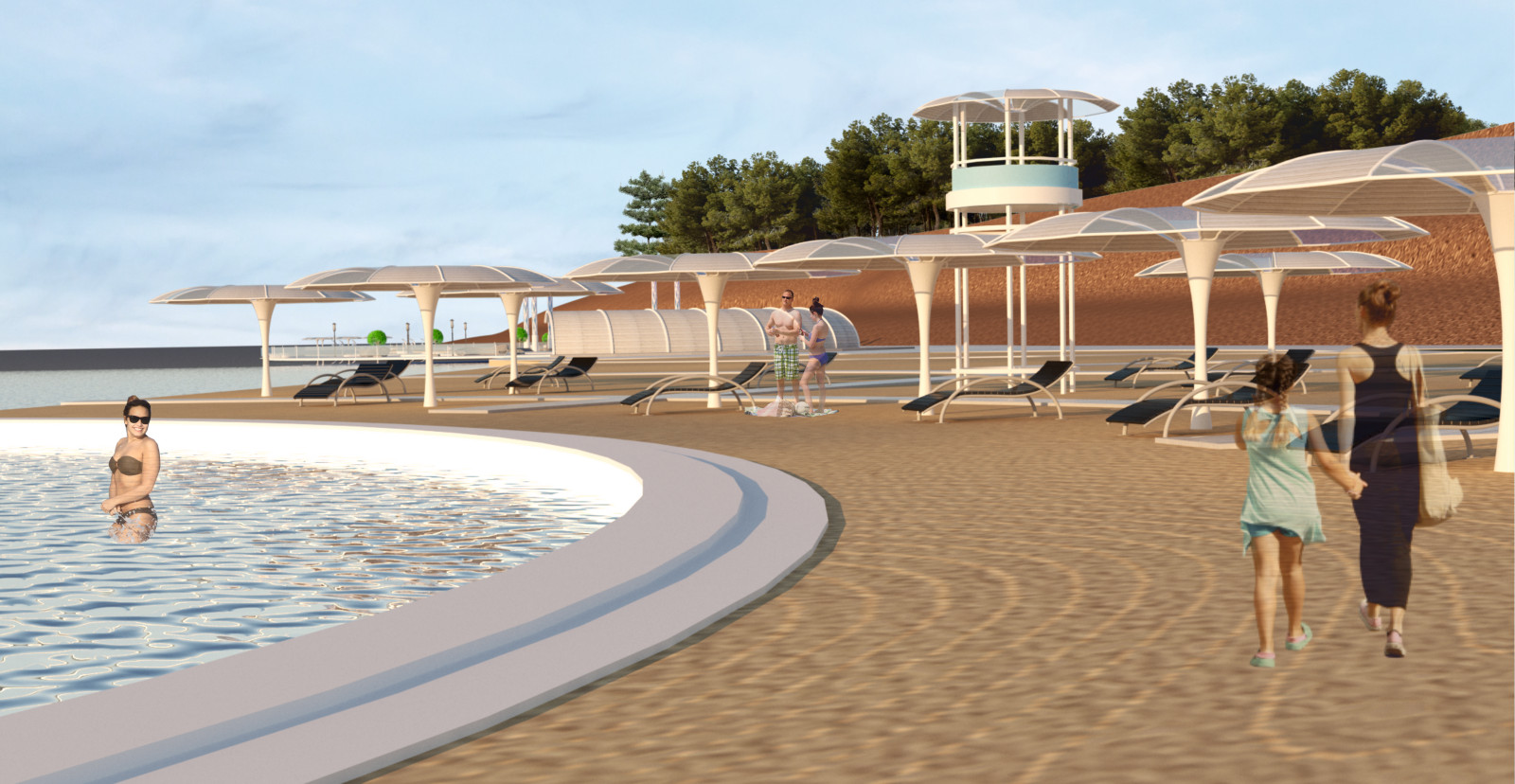 Проект организации прибрежной территории парка "40 лет ВЛКСМ"